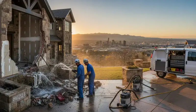 Expert Plumbing Pro - emergency-burst-pipe-repair-for-a-hilltop-residence-in-denver-co-80224