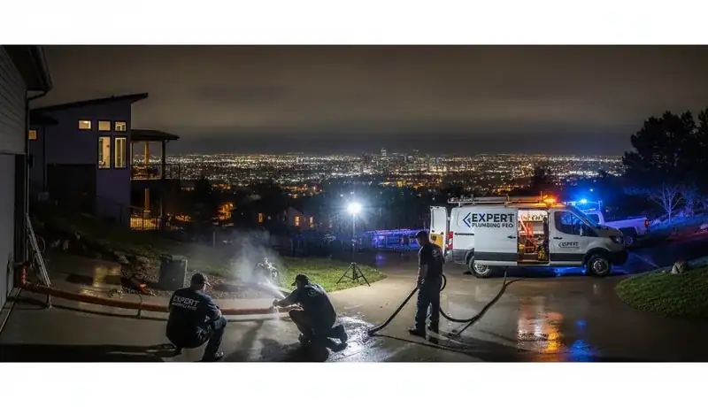 Expert Plumbing Pro - late-night-burst-pipe-repair-for-a-hilltop-home-in-denver-co-80224