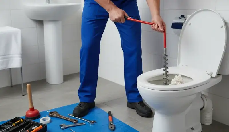 Expert Plumbing Pro - clogged-toilet-repair