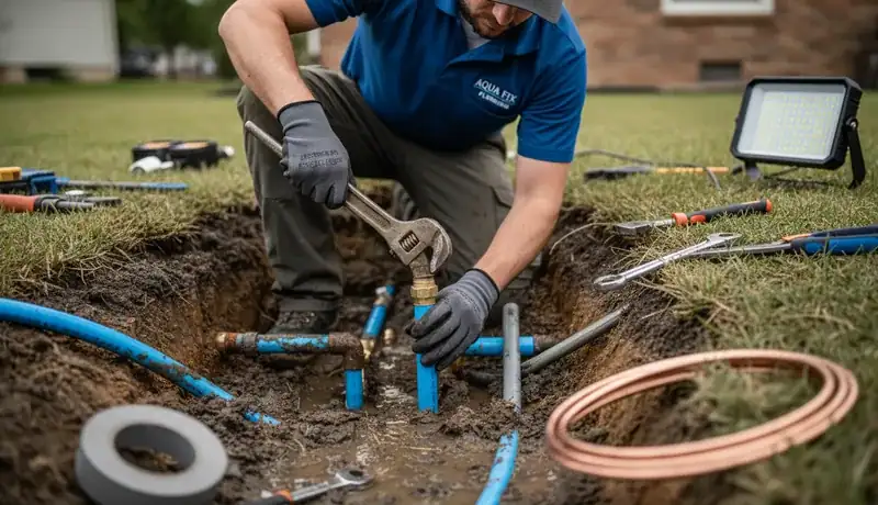 Expert Plumbing Pro - main-water-line-repair
