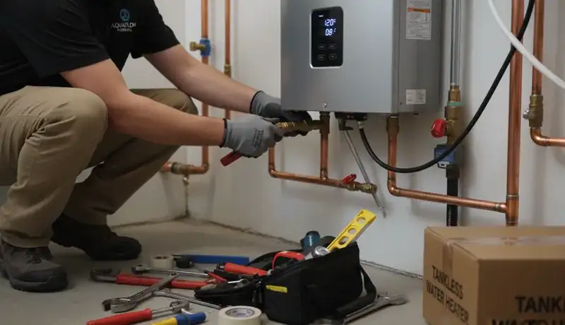 Expert Plumbing Pro - tankless-water-heater-installation
